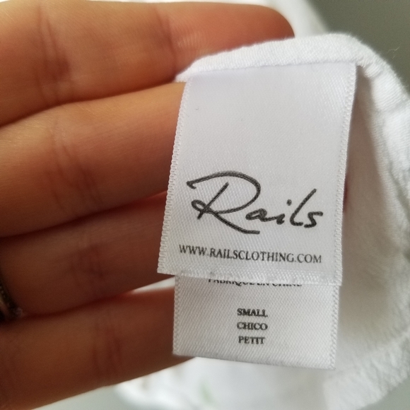 Rails Anthro Chase Beach Day Button Front Shirt Small - Picture 8 of 11